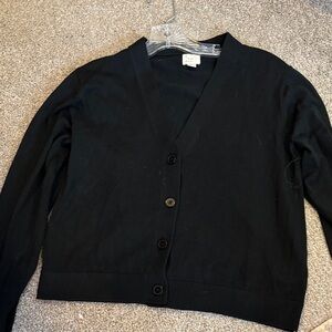 a new day Women's Classic Black Cardigan